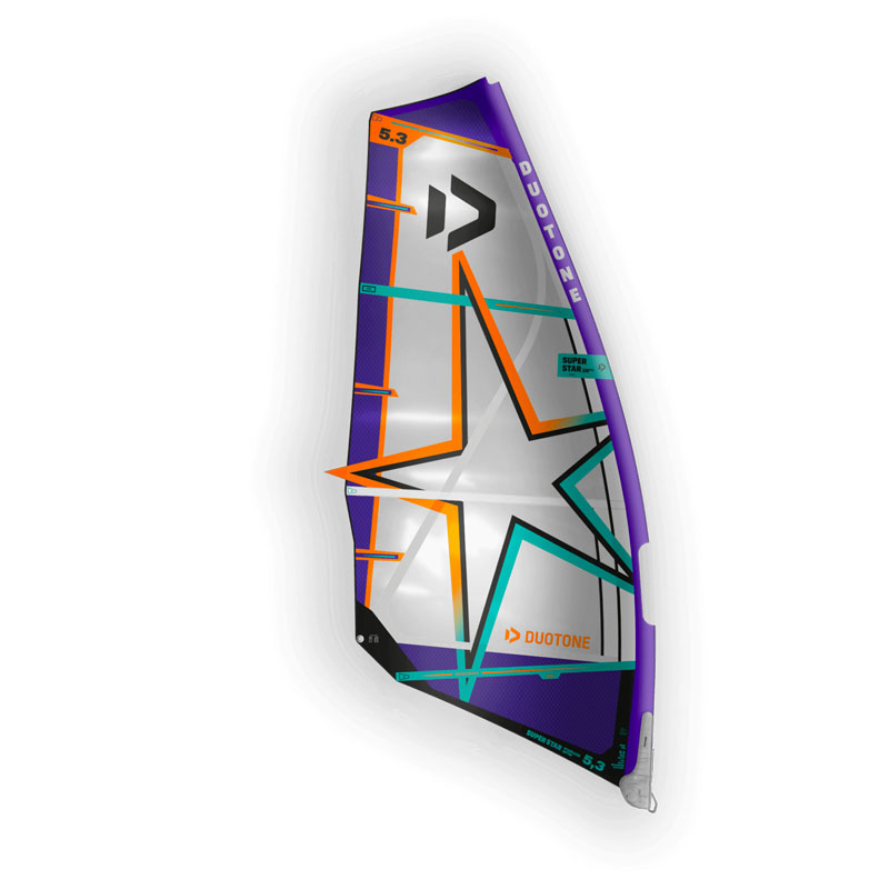 Voile Windsurf Duotone Super_star Stargazer Edition 4.7m2 – Occasion Bon État